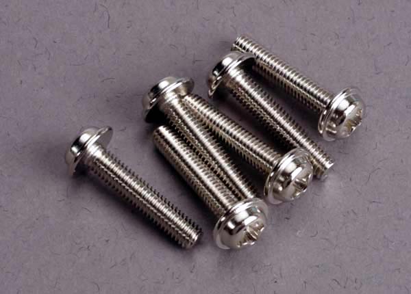 Traxxas Washer-head Machine Screws 3x15mm (6) TRA3187