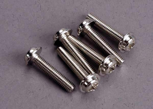 Traxxas Washer-head Machine Screws 3x15mm (6) TRA3187