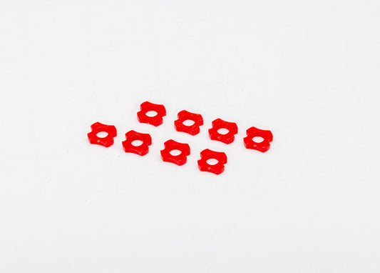 Traxxas Red Piston Dampers (8) TRA9865