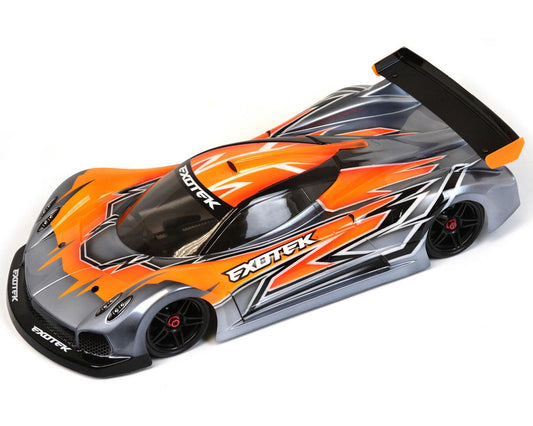 Exotek Pzero R 1/10 Usgt Touring Car Body (Clear) (190mm) W/wing EXO2288