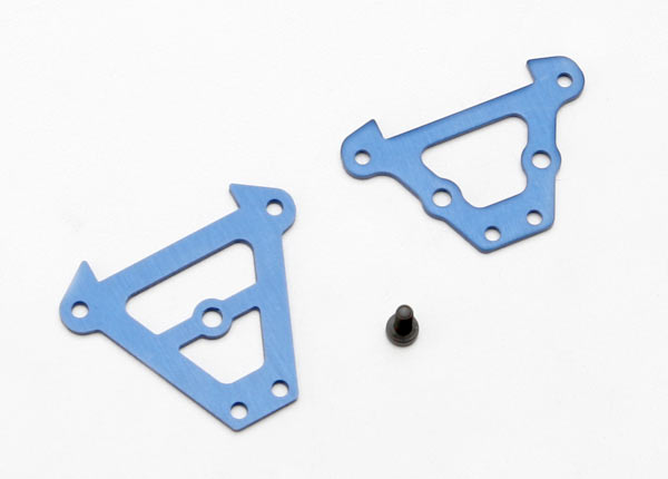 Traxxas Blue Aluminum Bulkhead Tie Bars (F&R) TRA7023