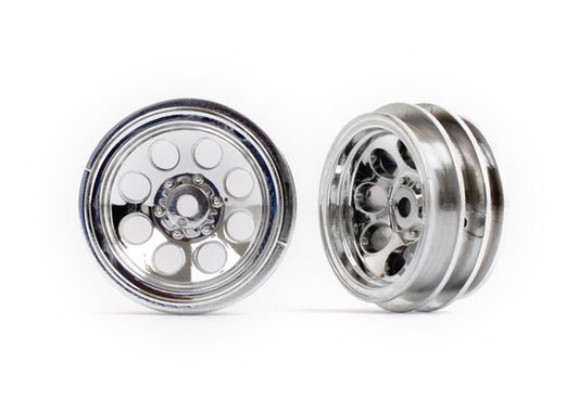 Traxxas TRX-4M 1" Chrome Wheels (2) TRA9870