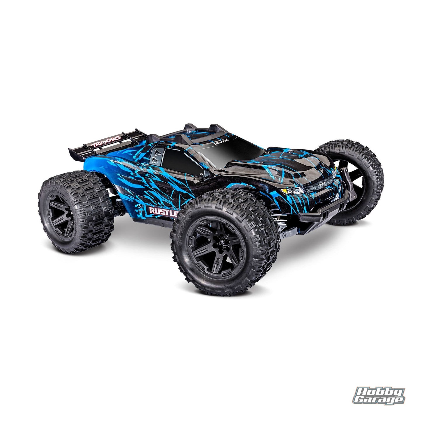 Traxxas Rustler 4X4 Brushless TRA67464-4-BLUE