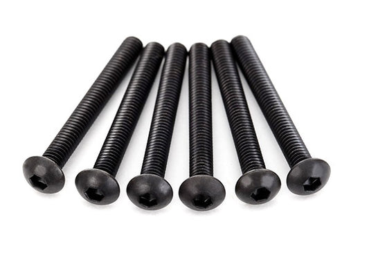 Traxxas Button-head Machine Screws 4x35mm (6) TRA2595