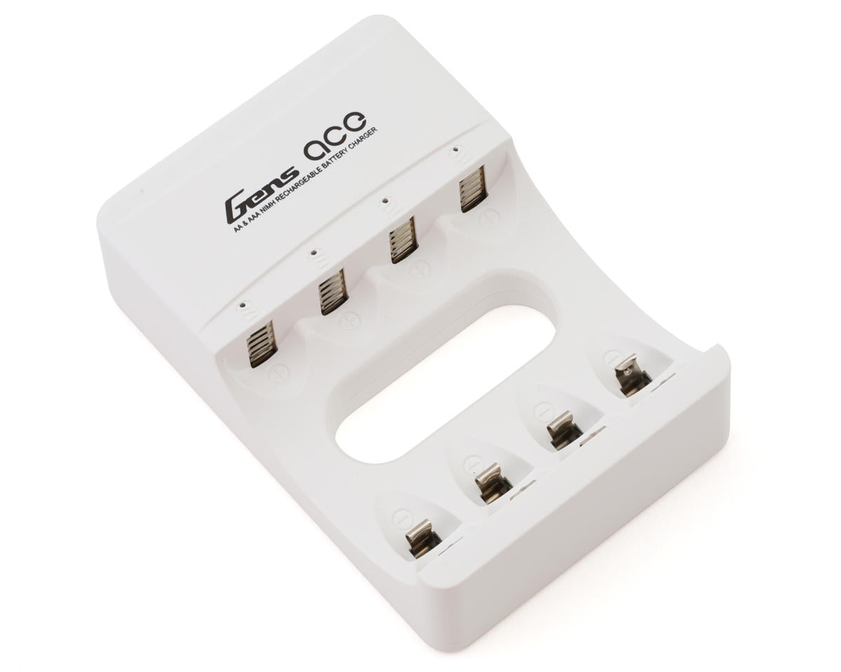 Gens Ace Aa & Aaa Battery Charger (4 Slots) (Nimh/nicd) GEAC704A2