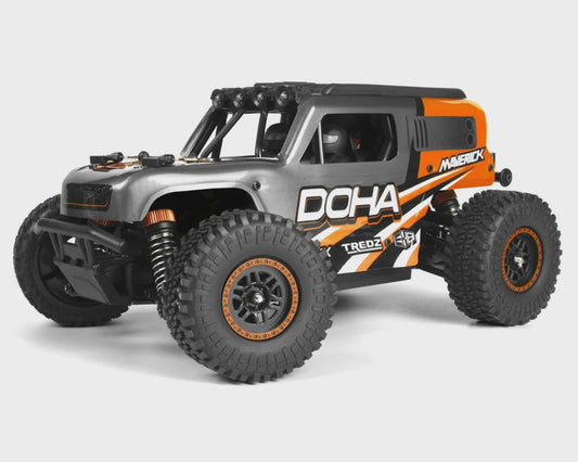 Maverick Doha 1/20 RTR 4WD Electric Mini Desert Truck (Orange) MVK150702