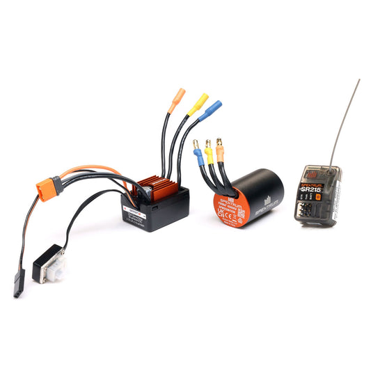 Spektrum Firma Brushless Motor / ESC / Receiver Combo, 4500kv: Nascar SPMXSEMC25
