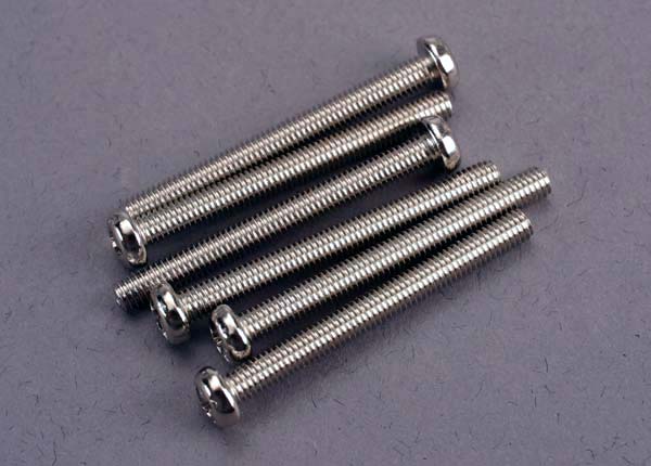 Traxxas Round-head Machine Screws 3x30mm (6) TRA2572