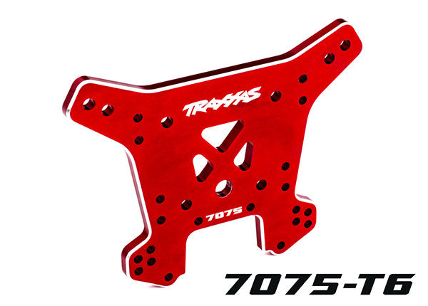 Traxxas Red 7075-T6 Aluminum Sledge Rear Shock Tower TRA9638R