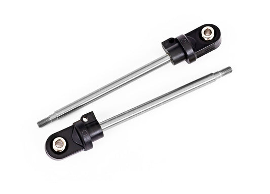 Traxxas 92mm Chrome Medium Gtx Shock Shafts (2) TRA7863