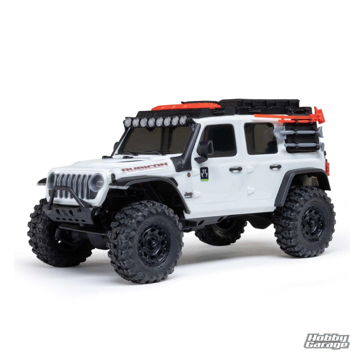 Axial 1/30 SCX30 Jeep Wrangler JLU 4X4 RTR Brushed Rock Crawler (Battery & Charger Included), White AXI-2261T2