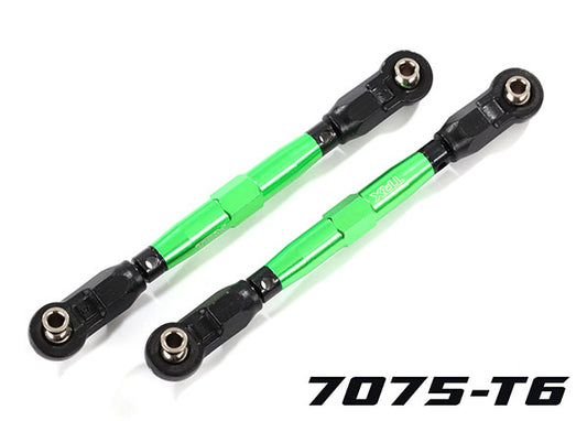 Traxxas Tubes 88mm Green Aluminum Toe Links (2) TRA8948G