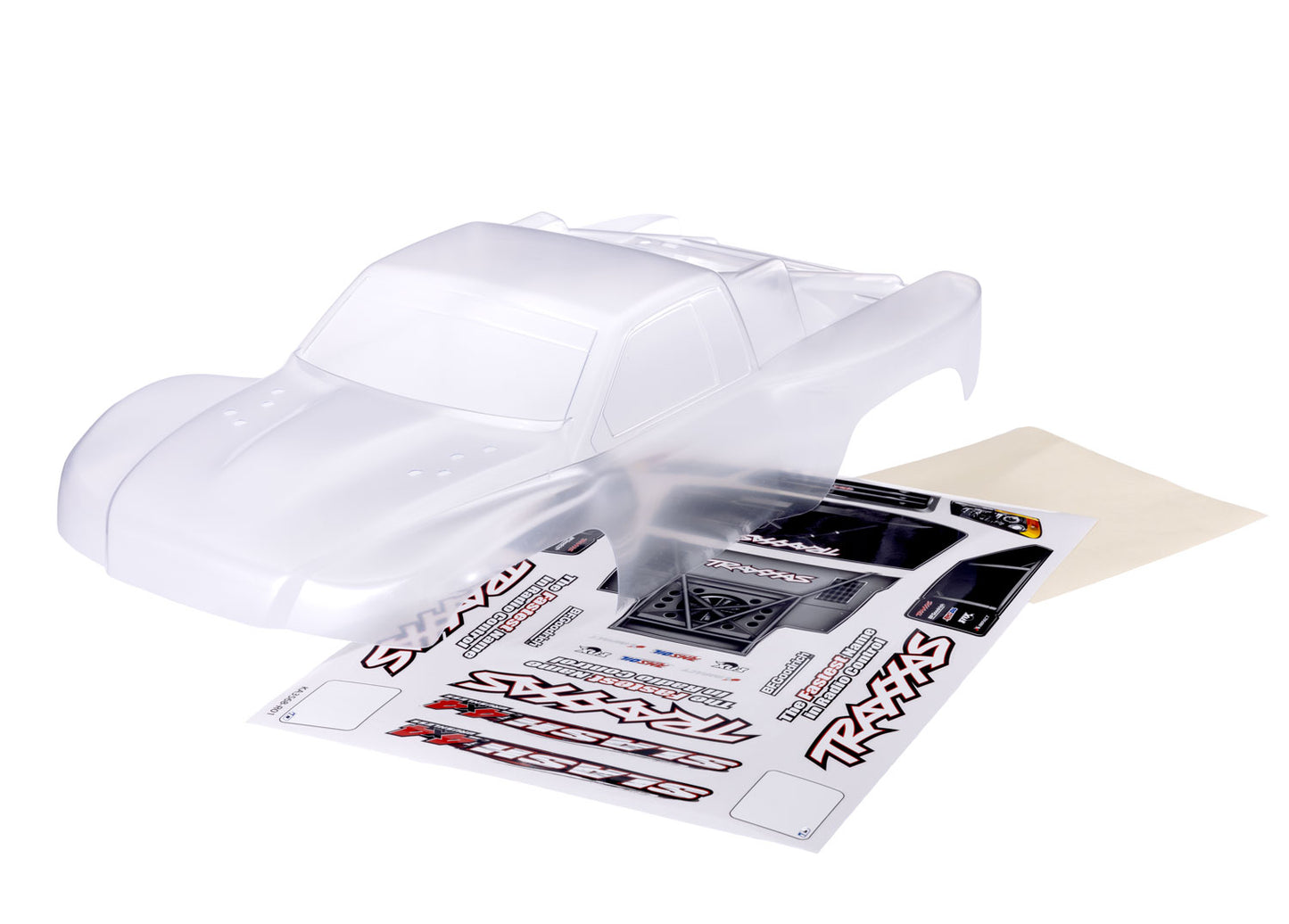 Traxxas Slash Heavy-duty Clear Clipless Body TRA6965R