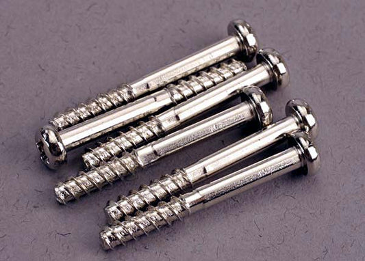 Traxxas Round-head Self-tapping Screws 3x24mm (6) TRA2679