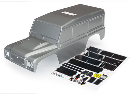 Traxxas TRX-4 Land Rover Defender Silver Body TRA8011X