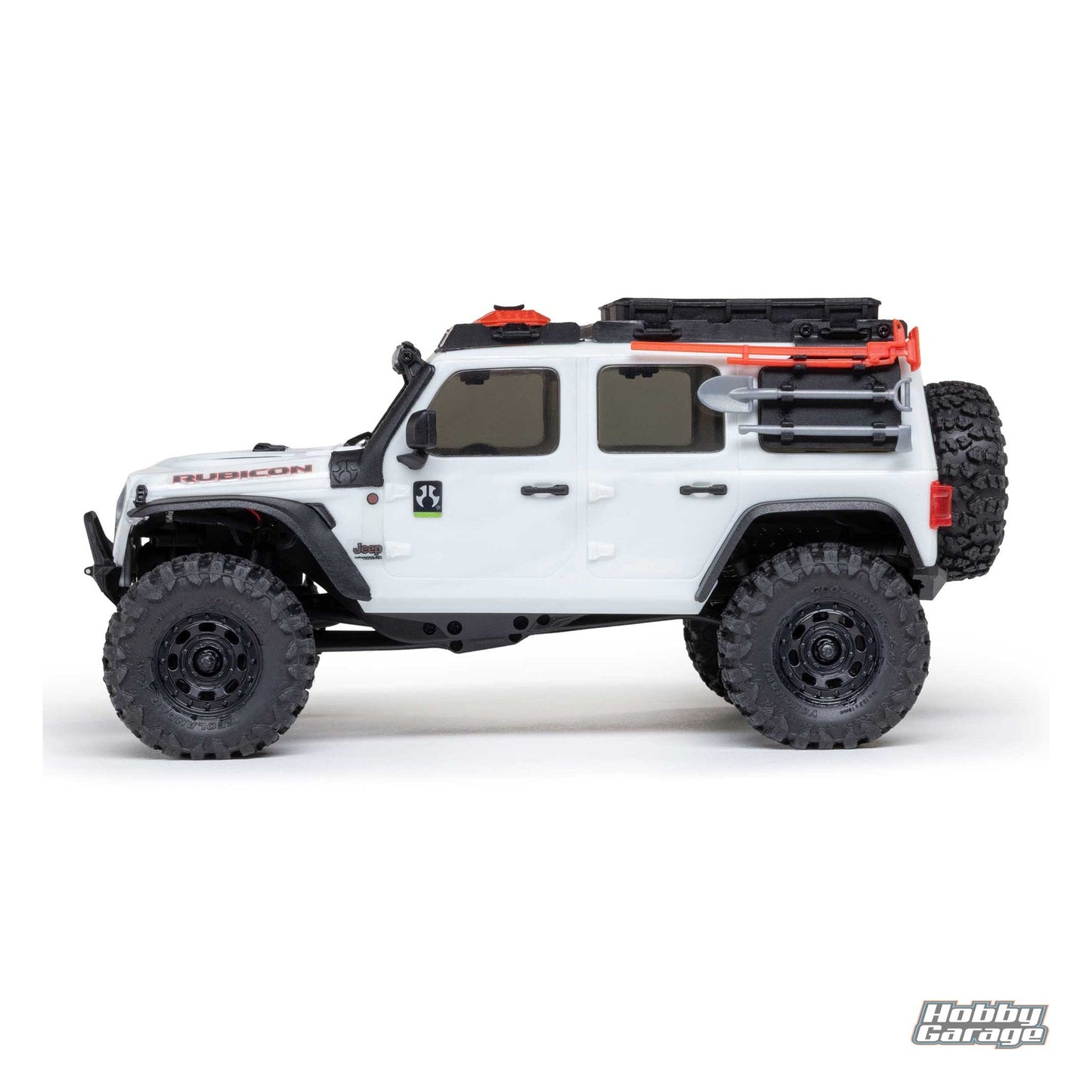 Axial 1/30 SCX30 Jeep Wrangler JLU 4X4 RTR Brushed Rock Crawler (Battery & Charger Included), White AXI-2261T2