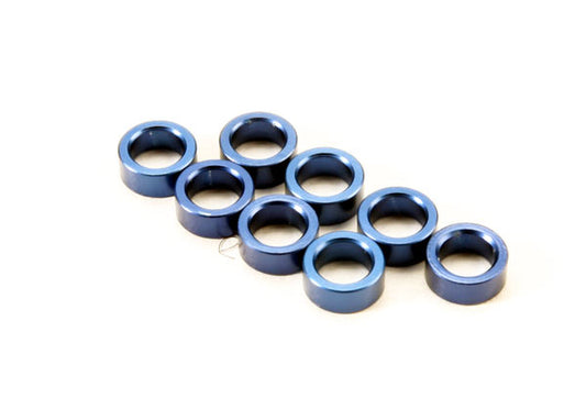 Traxxas Blue Aluminum Pushrod Spacers (8) TRA5133A