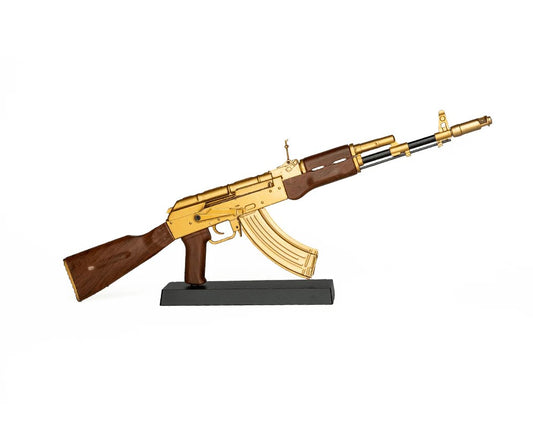 Goat Guns 1/3 Scale Die Cast AK47 Model Rifle Goaak-gold