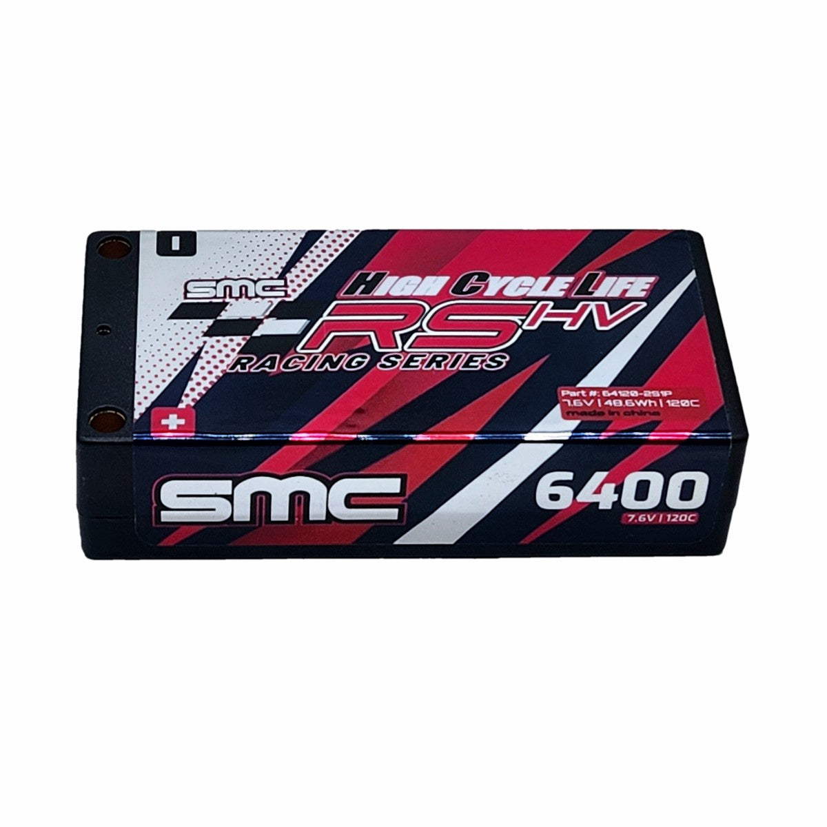 SMC HCL-RS 7.6v-6400mah-120c LIHV 5mm SMC 64120-2S1P