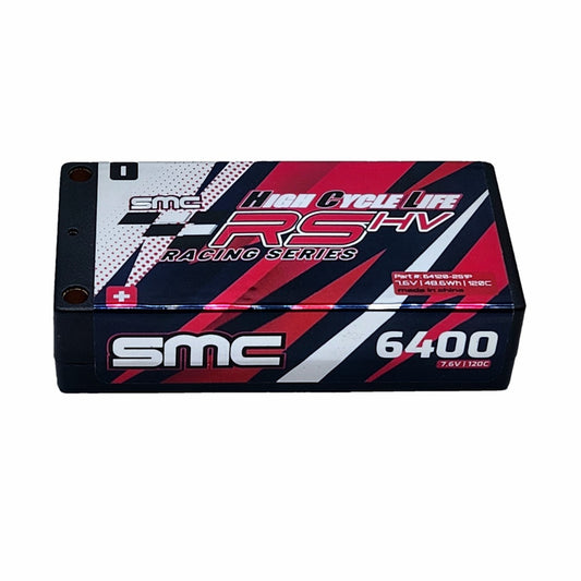SMC HCL-RS 7.6v-6400mah-120c LIHV 5mm SMC 64120-2S1P