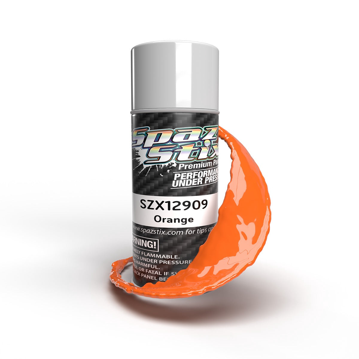 Spaz Stix Solid Orange Aerosol Paint 3.5 SZX12909