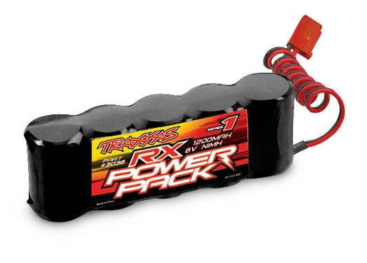 Traxxas 1200mAh 6 Volt 5-cell Nimh Receiver Battery TRA3036