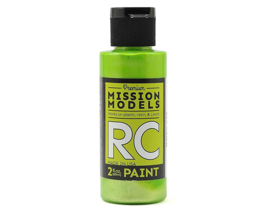 Mission Models RC Paint 2oz Bottle Pearl Lime MIOMMRC-028