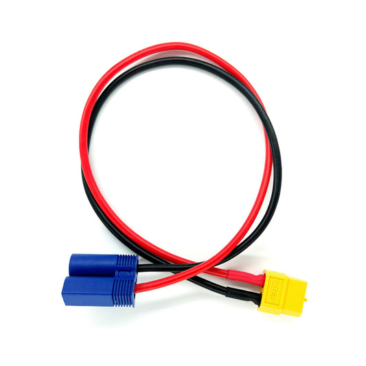 Racers Edge Charge Adapter: EC5 Device to F XT60- 300mm Wire RCE1682