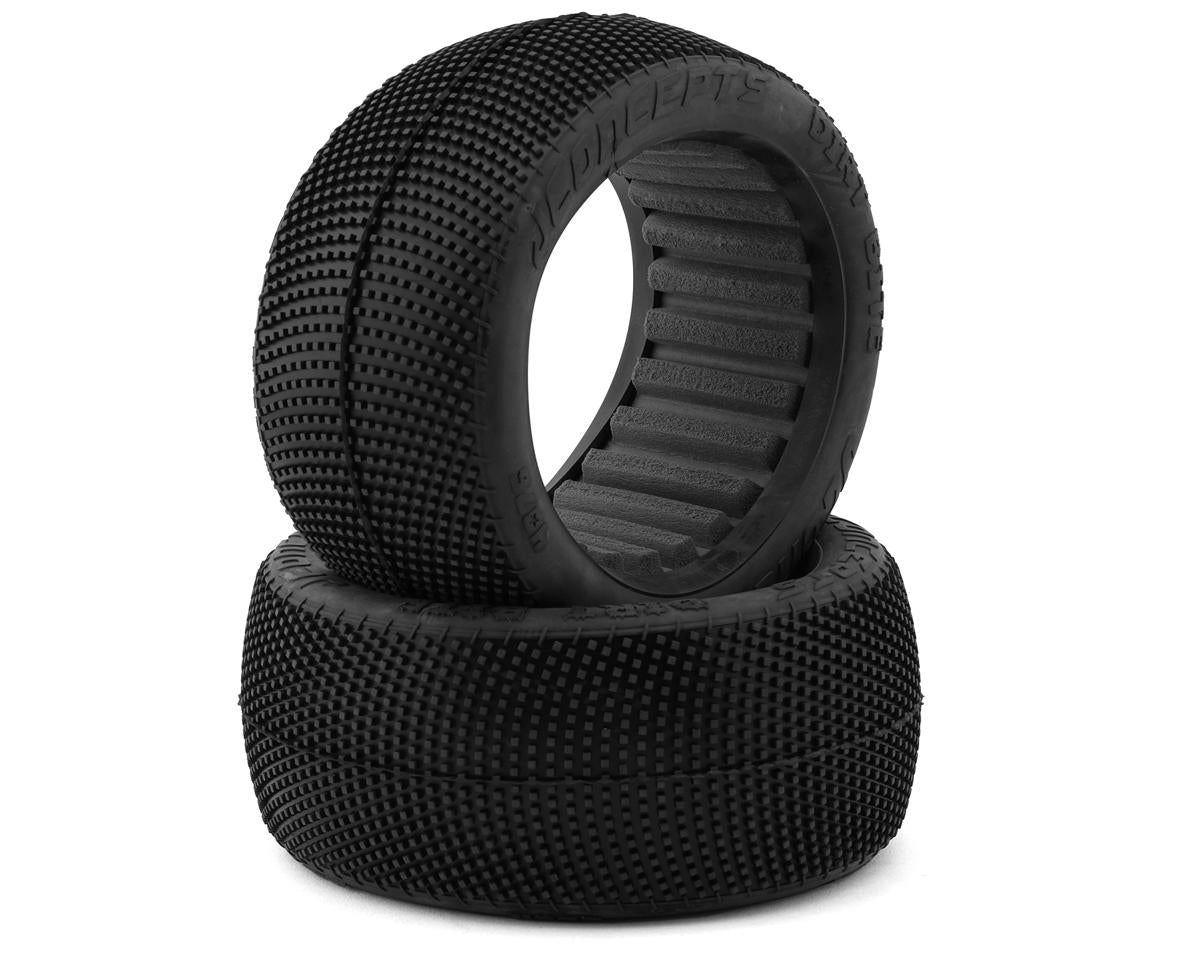 JConcepts Dirt Bite 4.0" 1/8 Off-road Truggy Tires (2) (Blue) JCO4076-01