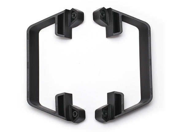 Traxxas Slash 2WD Black Low-cg Nerf Bars (2) TRA5833