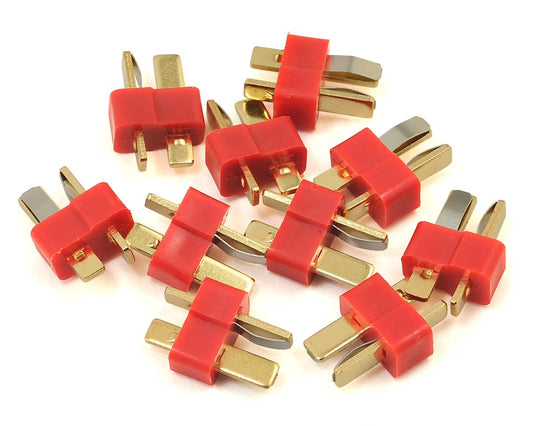 ProTek T-style Bulk Package Connectors (10 Male) PTK-5056