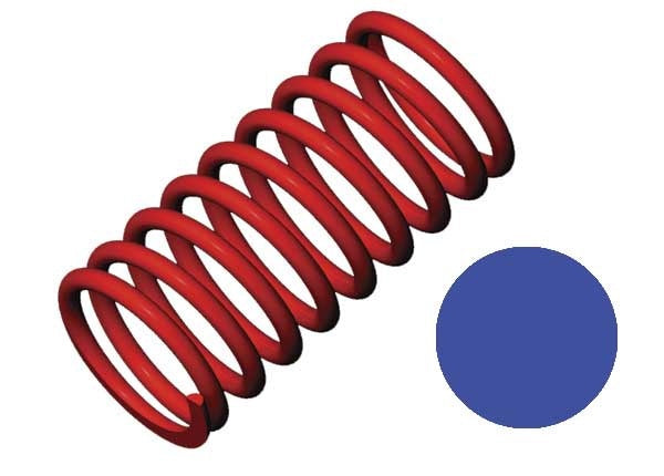 Traxxas 1/10 GTR Springs (5.9-rate Blue Stripe) (2) TRA5444