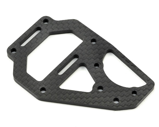 Tekno EB410/ET410 Carbon Fiber Center Differential Top Plate & Fan Mount TKR6635C