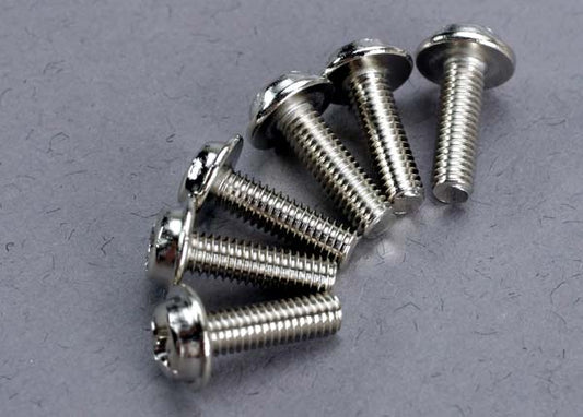 Traxxas Washer-head Machine Screws 3x10mm (6) TRA3193