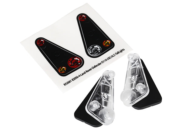 Traxxas TRX-4 Land Rover Defender Tail Light Housings (L&R) TRA8014