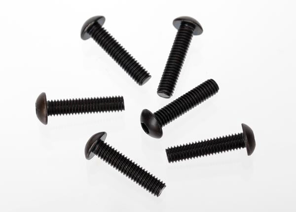 Traxxas Button-head Machine Screws 4x18mm (6) TRA3929