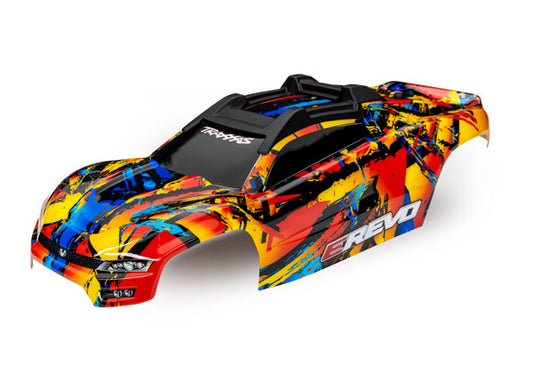 Traxxas E-revo 2.0 Solar Flare Body TRA8612