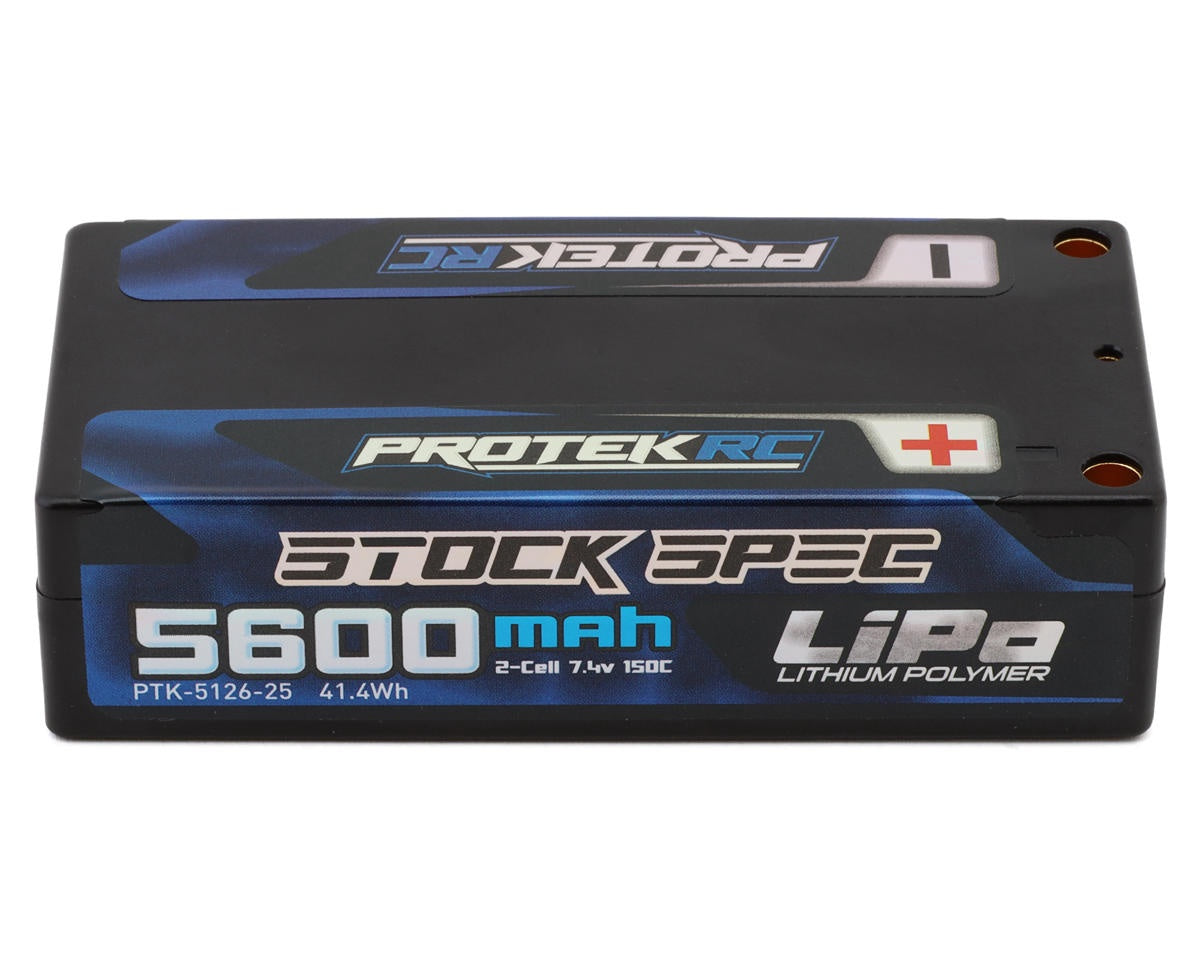 ProTek 2S 150C Low Ir Si-graphene "Stock Spec" Shorty Lipo Battery (7 PTK-5126-25