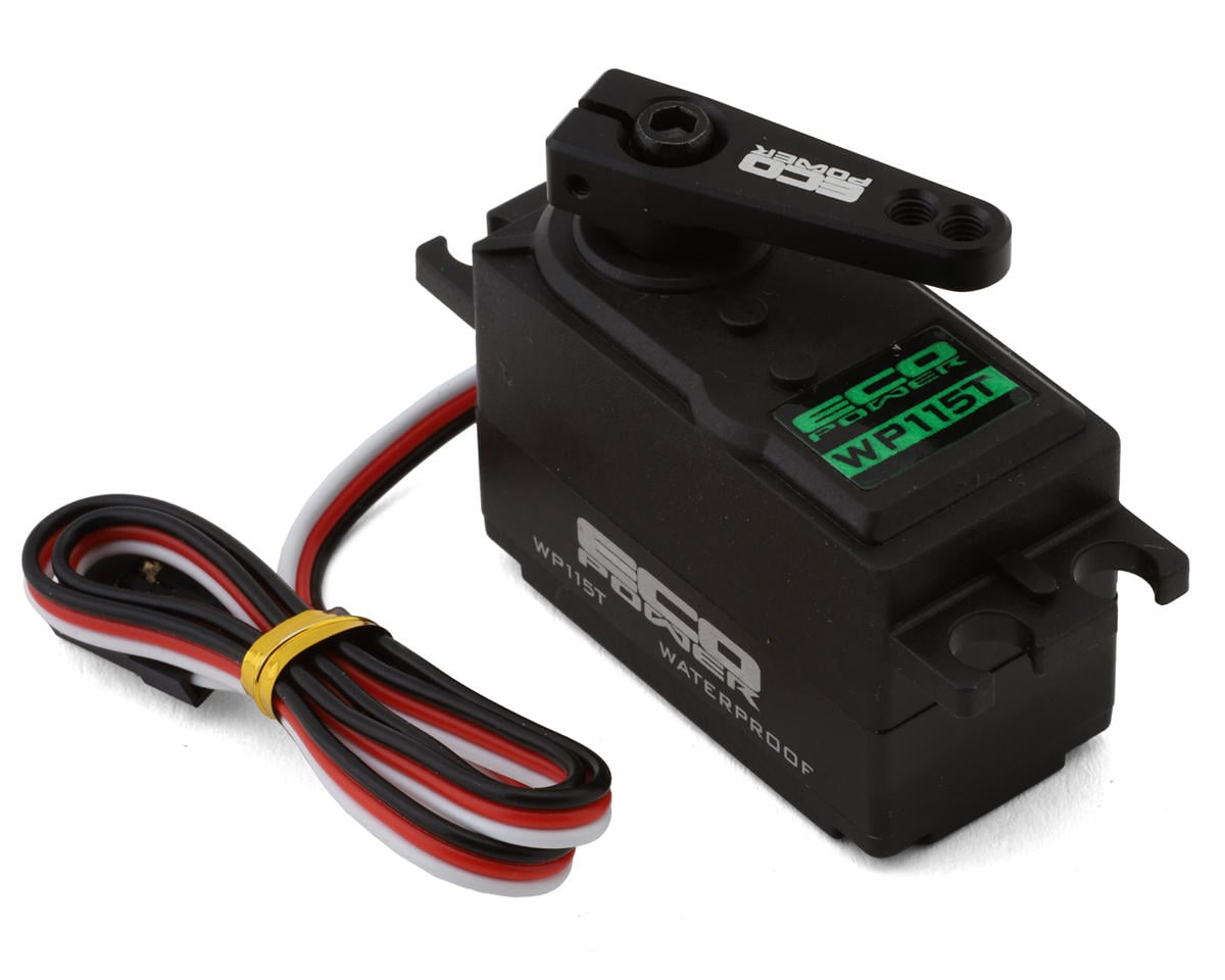 EcoPower WP115T Low Profile High Torque Waterproof Metal Gear Servo ECP-115T
