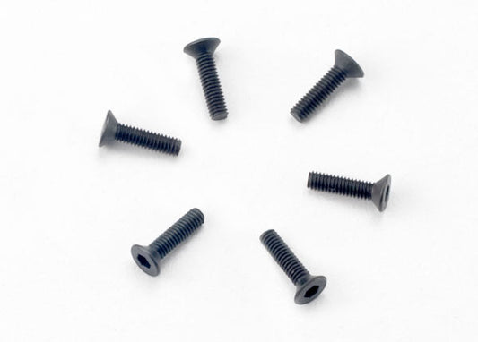 Traxxas Countersunk Machine Screws 2.5x10mm (6) TRA2523