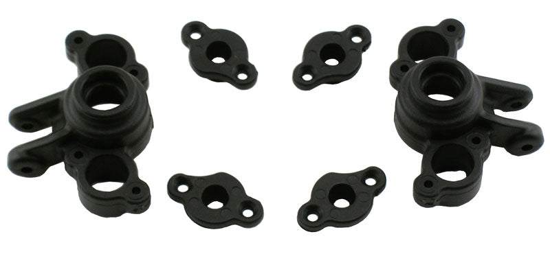 RPM Traxxas 1/16 E-revo Axle Carriers (Black) RPM73162