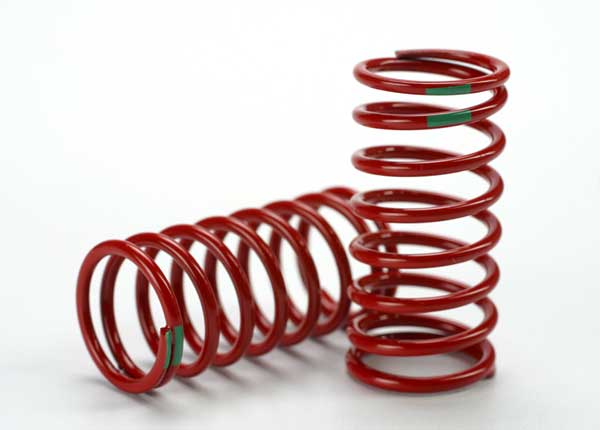 Traxxas 1/10 GTR Springs (3.5-rate Green Stripe) (2) TRA5438