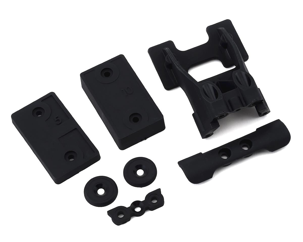 Tekno TKR6546B - Wing Mount & Bumper (One-piece Mount, Eb410.2) TKR6546B