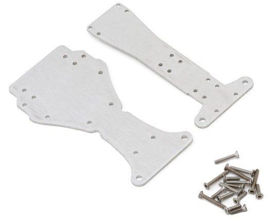 Hackfab Mini-b/mini-t 2.0 Aluminum Chassis Stiffening Plate System HFB02020