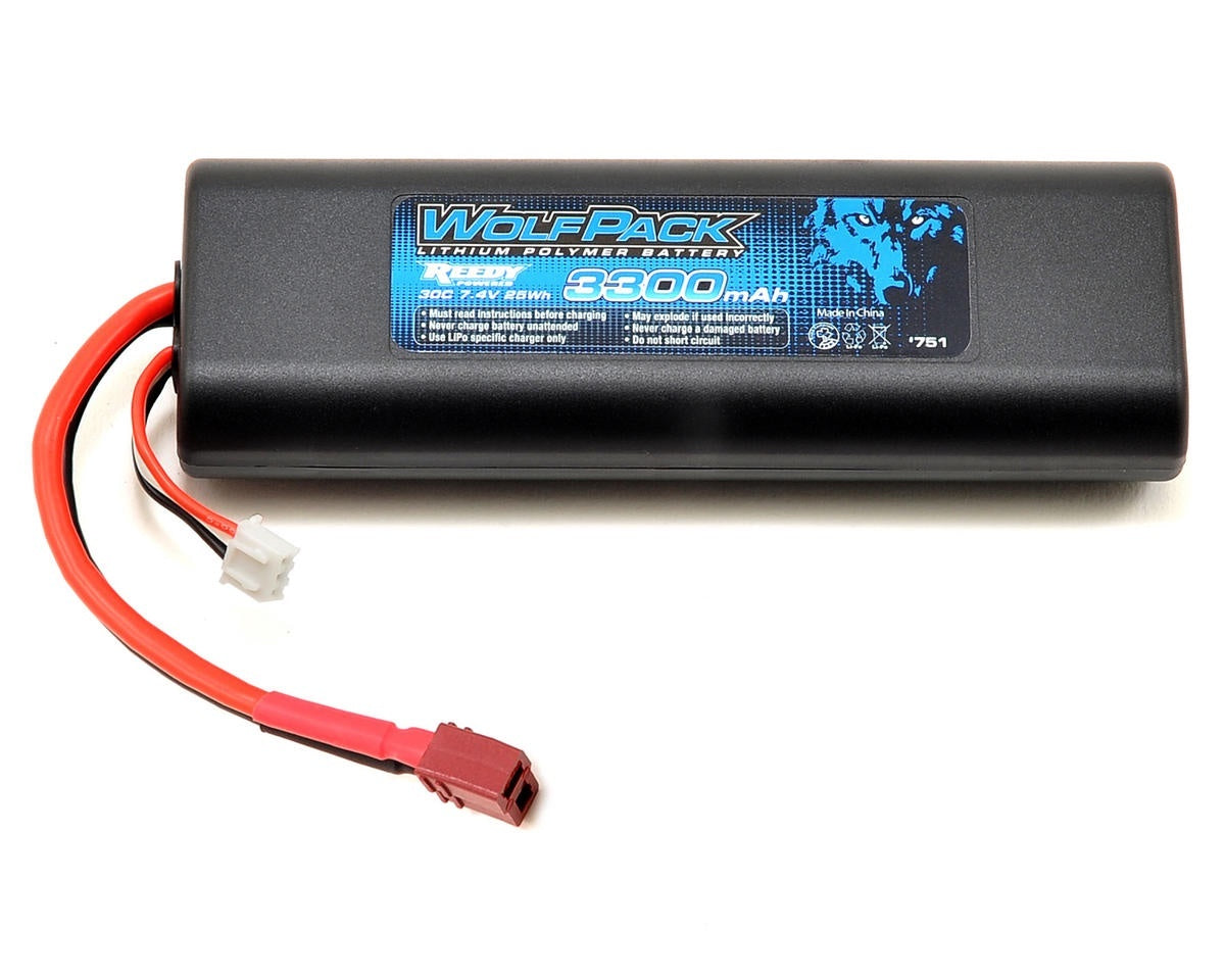 Reedy Wolfpack Gen2 2S Hard Case Lipo Battery Pack 30C (7.4v/3300mah) ASC751