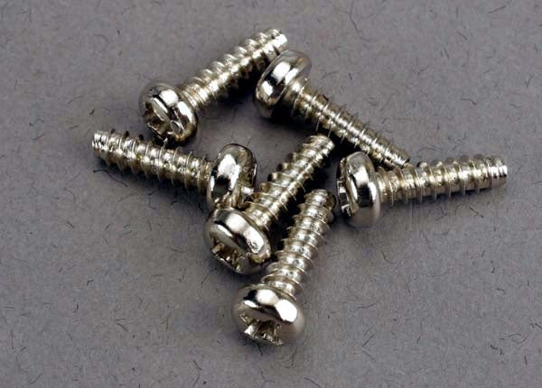 Traxxas Round-head Self-tapping Screws 3x10mm (6) TRA2675