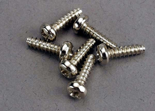 Traxxas Round-head Self-tapping Screws 3x10mm (6) TRA2675
