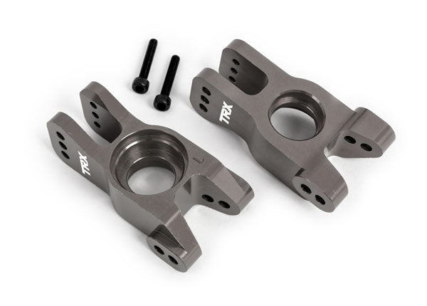 Traxxas Gray Aluminum Stub Axle Carriers (L&R) TRA9552A