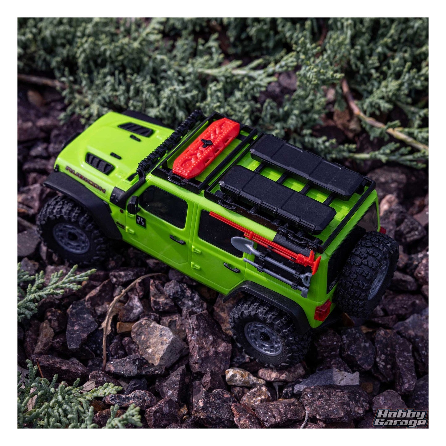 Axial 1/30 SCX30 Jeep Wrangler JLU 4X4 RTR Brushed Rock Crawler (Battery & Charger Included), Green AXI-2261T1