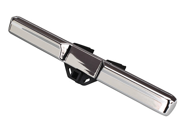 Traxxas Chrome Rear Bumper w/ Mount & Screws TRA8068